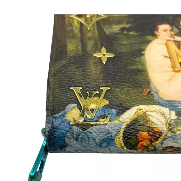 Louis Vuitton Masters collection Jeff koons “Manet” zippy wallet - Picture 5 of 11